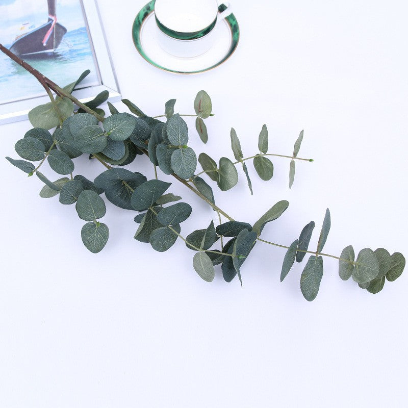 Realistic Eucalyptus Leaf Artificial Plant – Lifelike Greenery for Home Décor and Stylish Indoor Landscaping