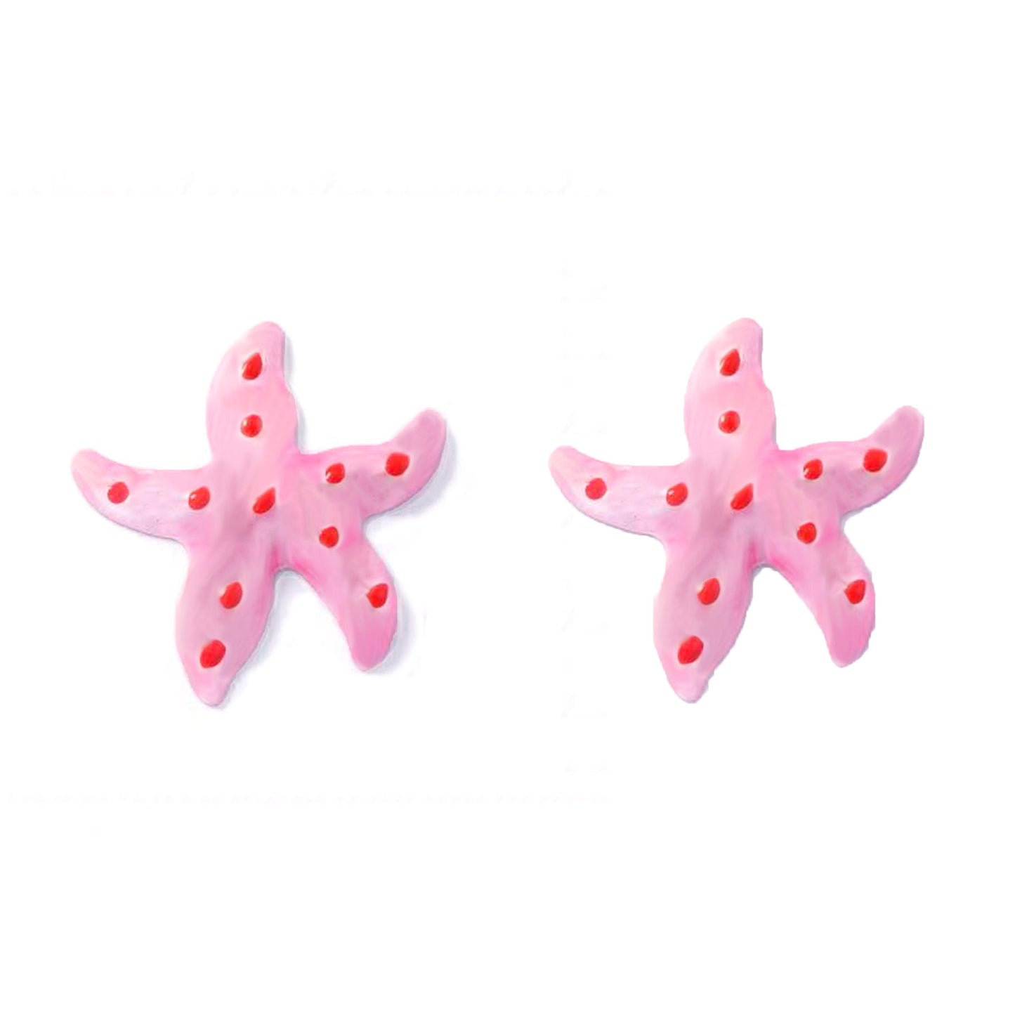 Stylish Ocean-Inspired Metal Geometric Starfish and Pentacle Earrings - Versatile Minimalist Accessories for Every Woman