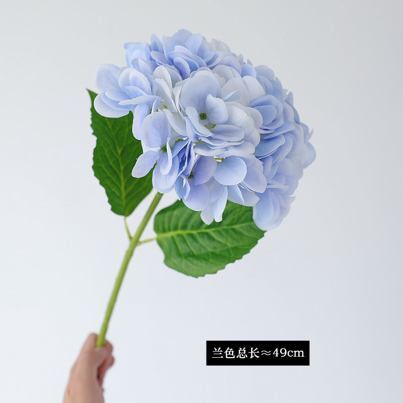 Lifelike Hydrating Touch Hydrangea Artificial Flower Bouquet for Elegant Hotel Weddings – Luxurious Décor for Special Occasions