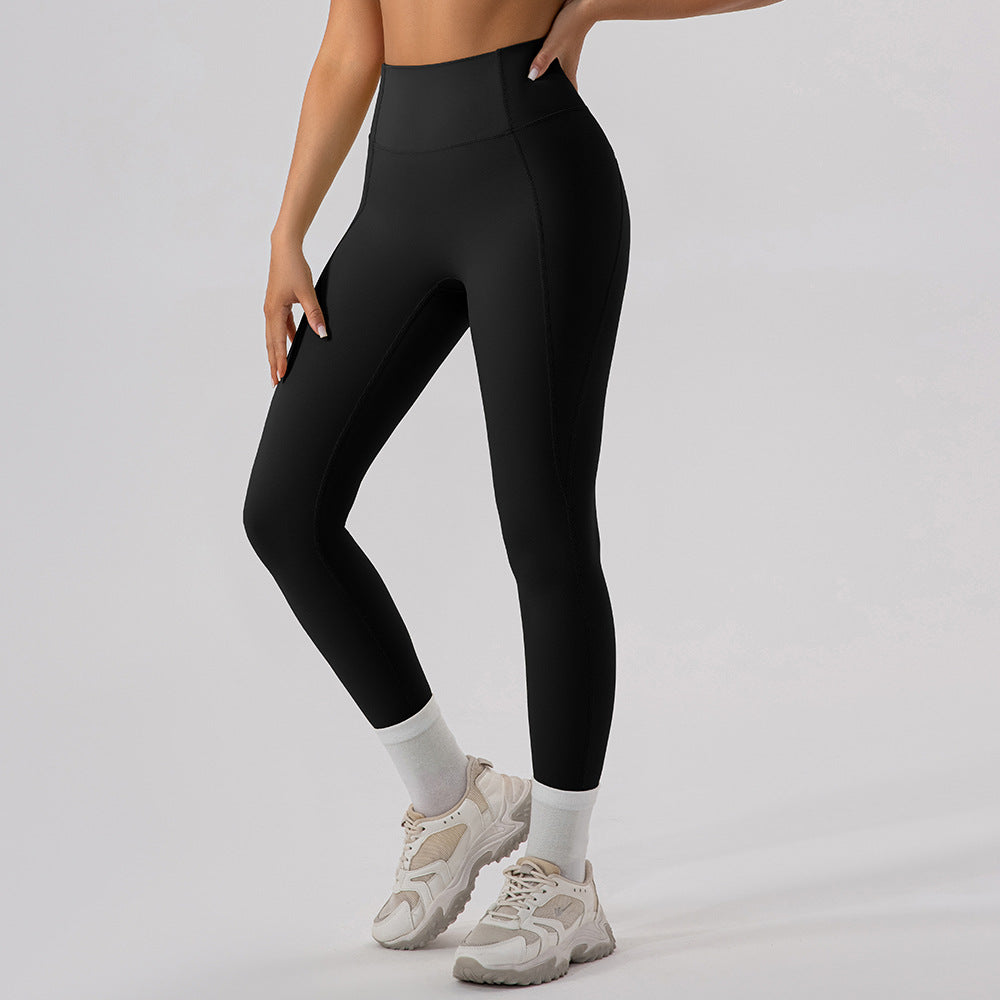 High Waisted Compression Yoga Pants for Women Tummy Control Butt Lifting Sweat Wicking Athletic Leggings for Running Pilates and Everyday Fitness