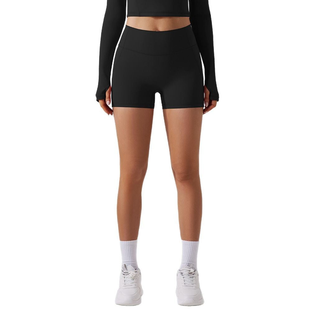 High Waist Tummy Control and Butt Lift Yoga Shorts for Women Quick Dry High Elasticity No Show Running and Workout Pants