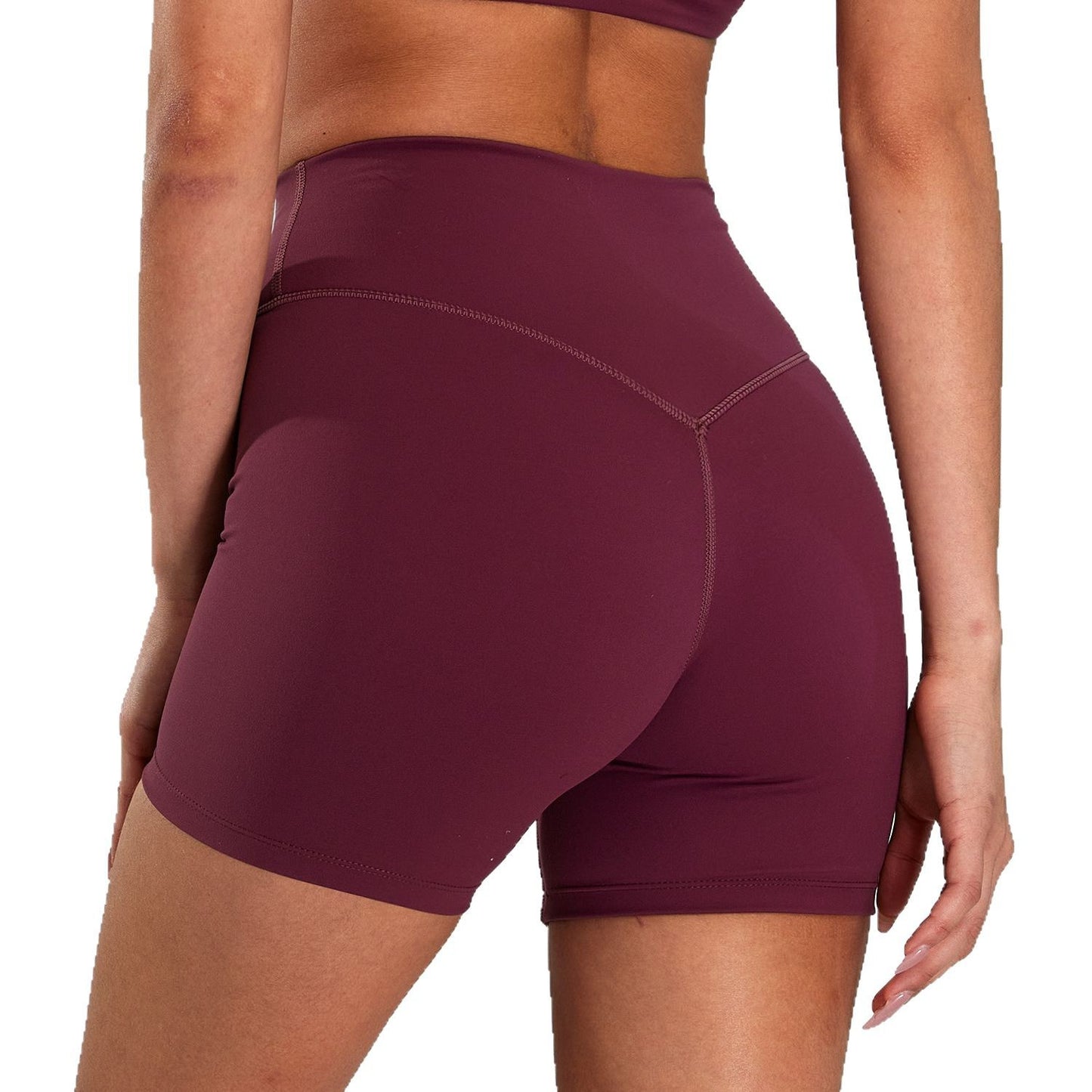 High Performance Women's Yoga Shorts Butt Lifting Slimming Fit Breathable Stretchy for Running and Fitness