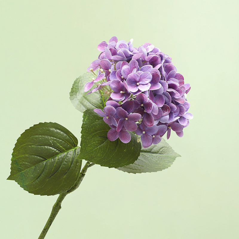 Touch Moisture-Feel Hydrangea: Stylish Faux Flower Home Decor for Living Room - Realistic & Long-Lasting Decorative Accent