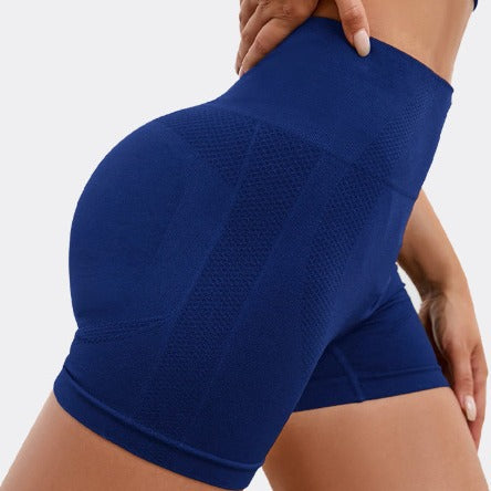 High Waisted Seamless Smile Nylon Yoga Shorts for Women Butt Lifting Comfortable Fitness Activewear for Gym Workouts