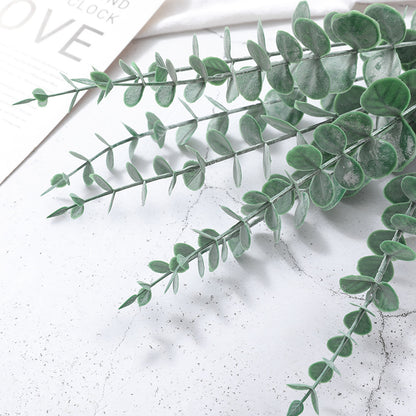 Artificial Eucalyptus Leaves - Lush Green Foliage Branches for Weddings, Floral Arrangements, and Home Decor