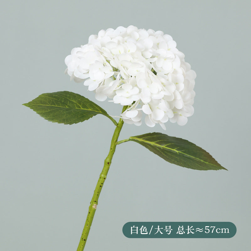 Realistic Touch Hydrangea Artificial Flowers for Home Decor - Perfect for Living Room Arrangements, Weddings, and Photography Props