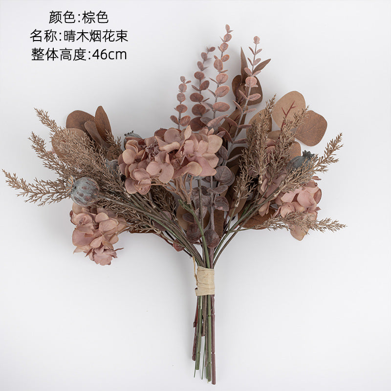 Stunning Realistic Faux Flower Bouquet for Home Decor - Perfect for Weddings, Handheld Bouquets, Wall Hangings & Elegant Floral Arrangements - Model CF01025