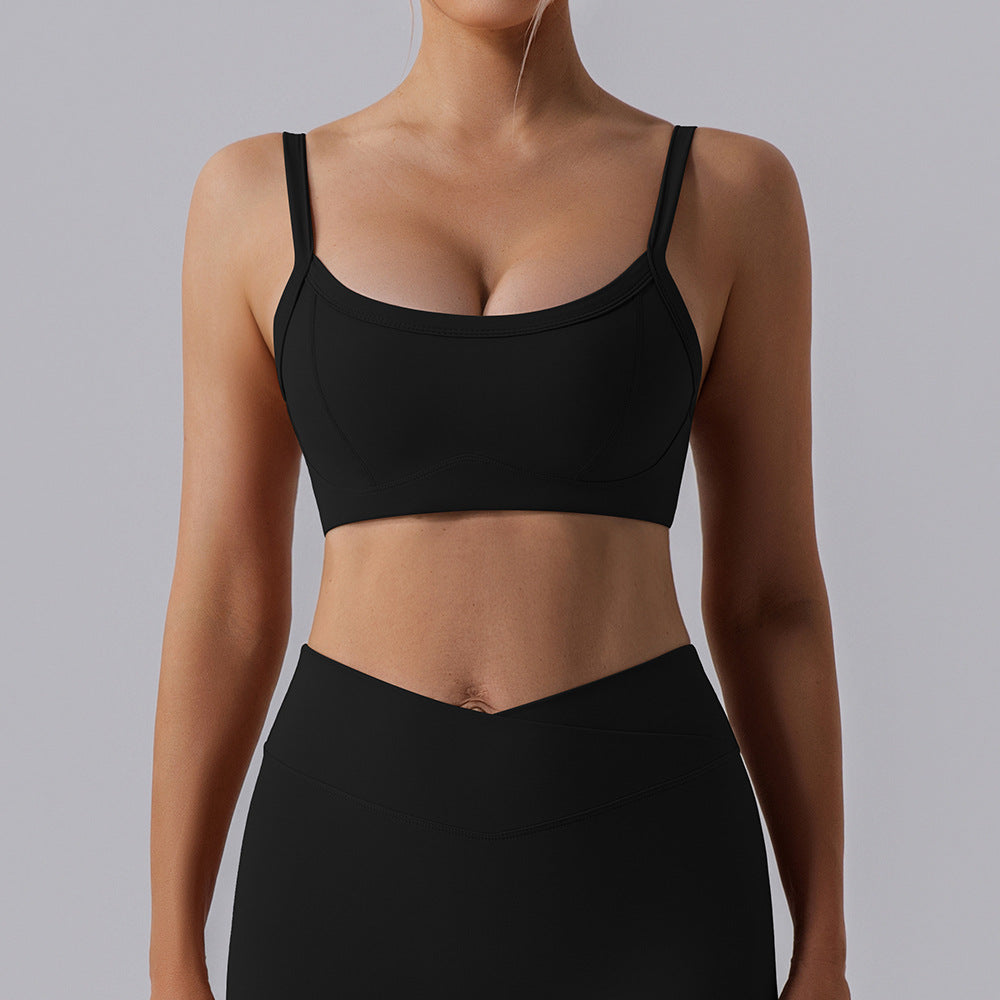 High Performance Women's Sports Bra with Back Built for Optimal Support Shock Resistance and Enhanced Comfort for Running Yoga and High Intensity Workouts