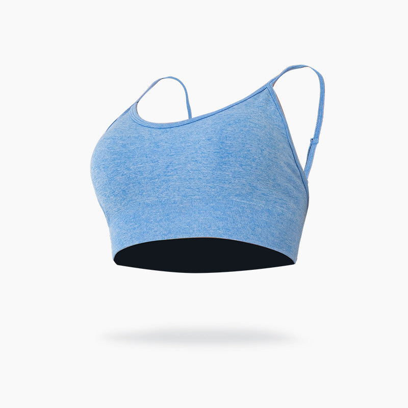 Quick Dry Seamless Yoga Sports Bra for Women and Comfortable Activewear with Supportive Back Design for All Day Wear