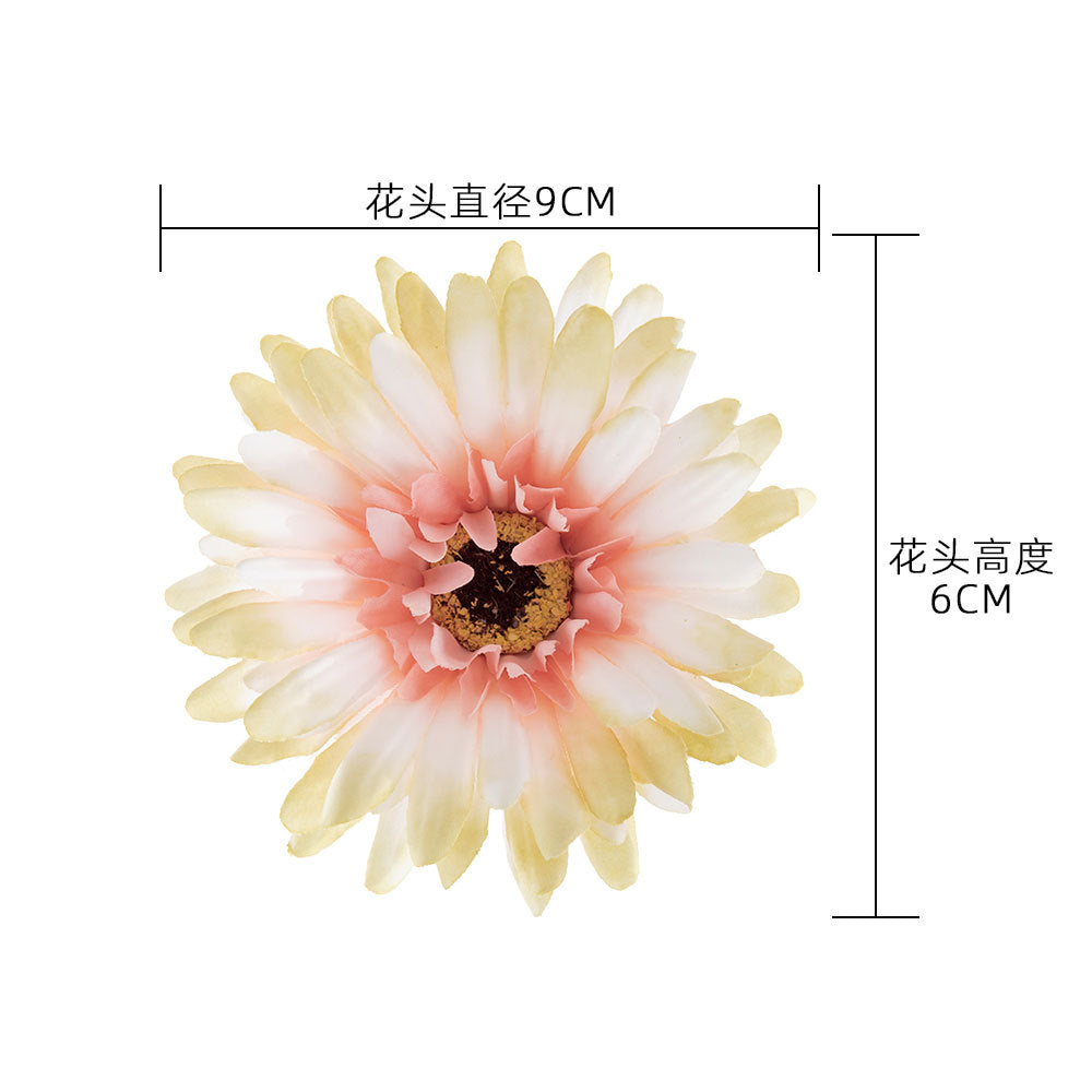 Realistic African Daisy Artificial Flower Heads for Elegant Home Decor – Perfect for Weddings & Bouquets | Stunning Wall Plants | Model DY1-3338