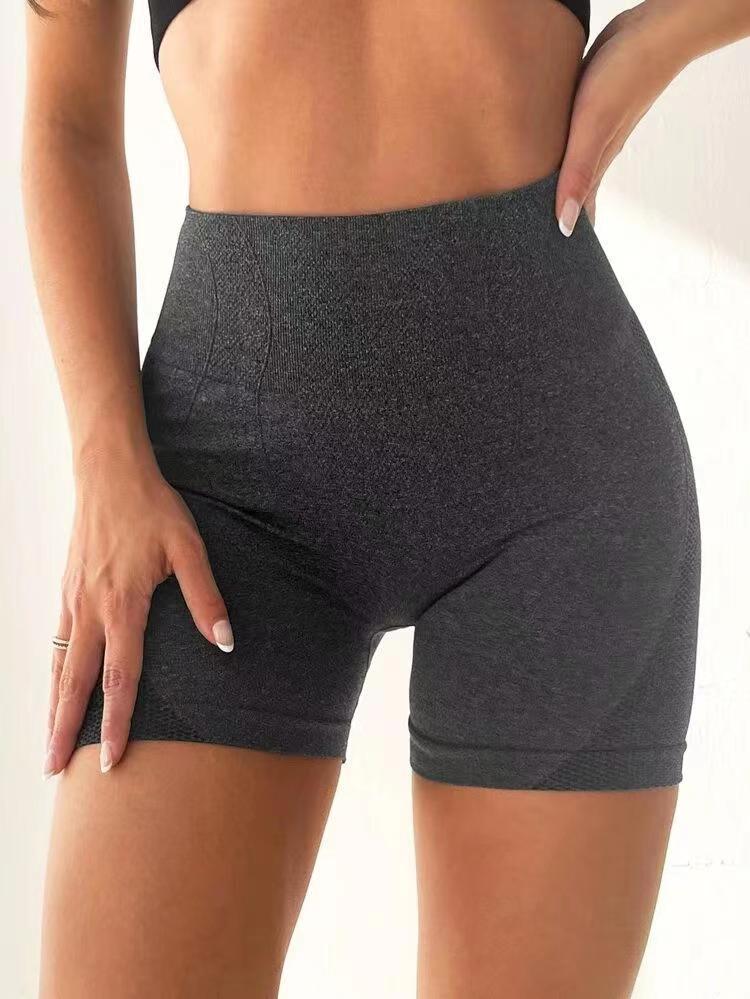 High Waisted Seamless Yoga Shorts for Butt Lift and Tummy Control 3 Inch Compression Workout Shorts for Enhanced Comfort and Style