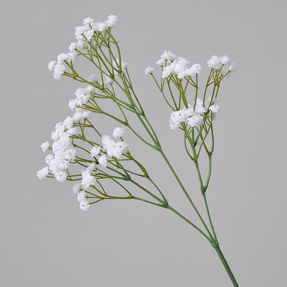 Realistic Baby's Breath Artificial Flower Stem - Perfect for Wedding Decor, Home Styling, and Floral Arrangements