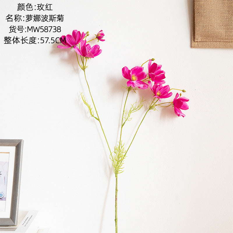 Stunning Single Stem Gerbera Daisy Artificial Flower for Home Decor – Perfect for Weddings, Event Decorations, and Bouquets – MW58738