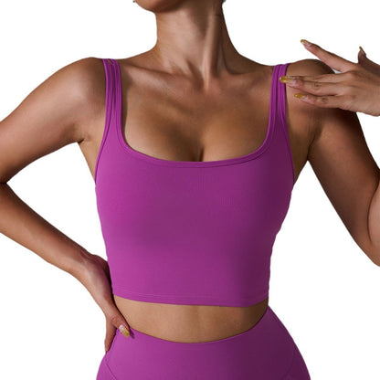 High Impact Active Sports Bra with Shaping Compression and Back Support for Comfort and Style