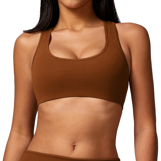 Women's Sports Bra for Yoga and Running Ultra Comfortable High Impact Supportive Quick Dry Fitness Top with Model 8713