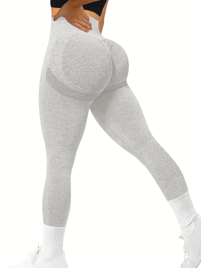 High Waisted Peach Butt Fitness Leggings for Women Slimming Supportive and Yoga Pants for Running Training and Everyday Wear