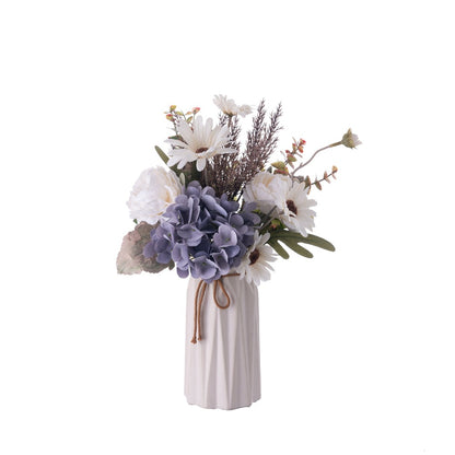 Seven Seas Hydrangea Handcrafted Faux Flower Bouquet - Stunning Home Decor and Wedding Decoration Wall Hanging (CF01363) - Perfect for Indoor and Outdoor Use