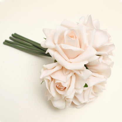 Luxurious Touch  Moisturizing Artificial Rose Flowers - Perfect Home Décor for Windows, Photography Props, and Stylish Arrangements