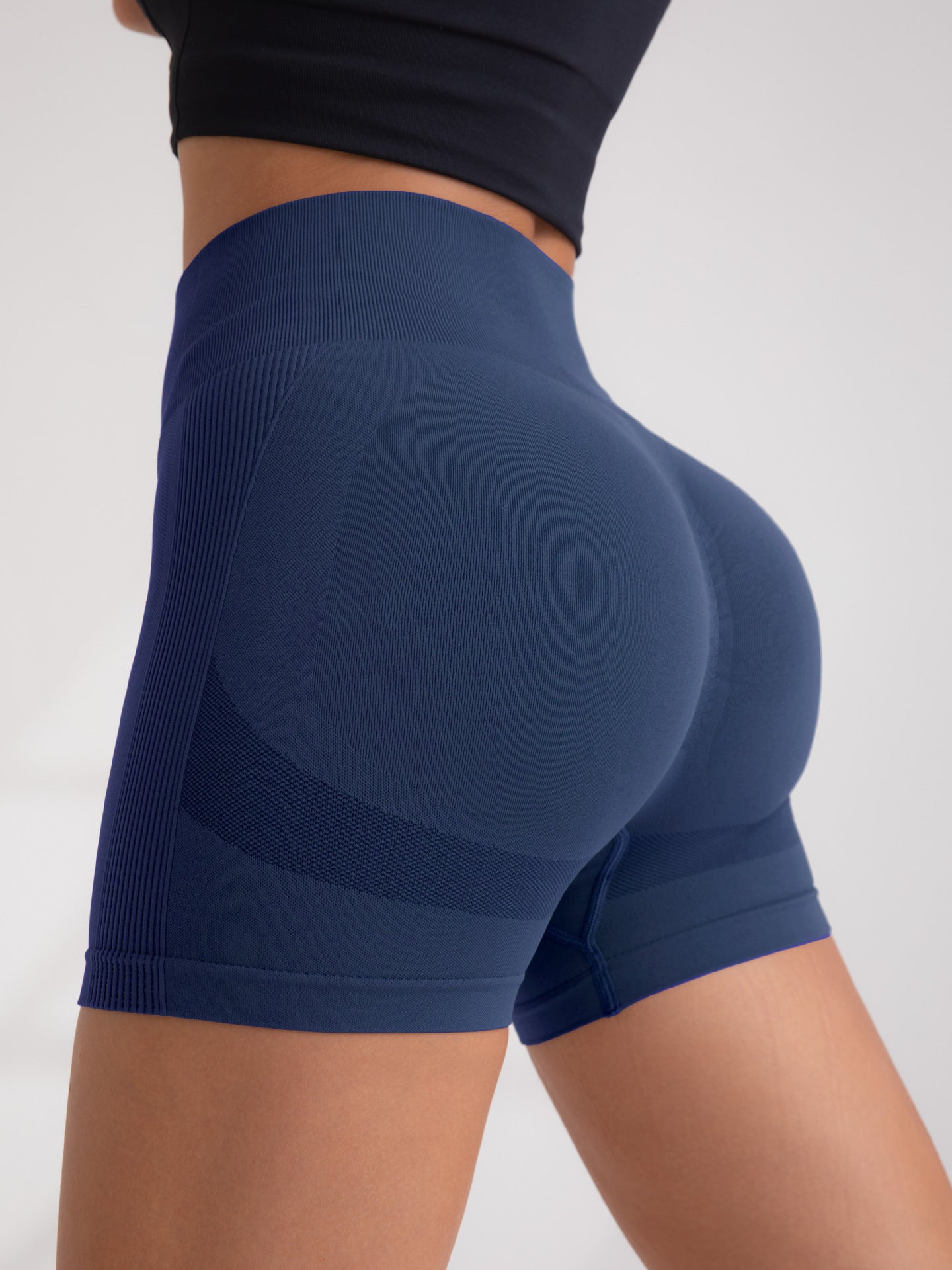 9 Color Seamless High Waisted Peach Butt Shorts for Yoga Running and Fitness Workouts