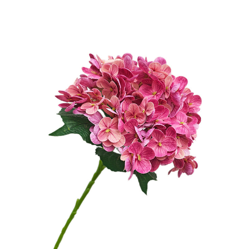 Realistic Faux Hydrangea Blooms - Soft Touch Silk Flowers for Elegant Home Decor and Wedding Celebrations – Perfect for Lasting Beauty and Low Maintenance