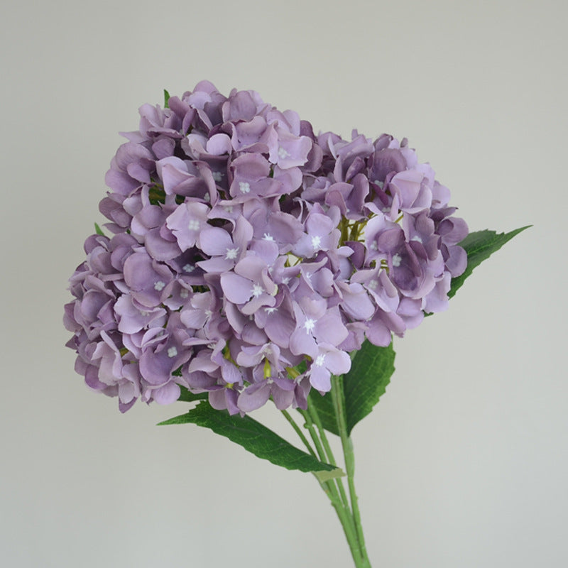 Stunning 5-Head Hydrangea Artificial Silk Flowers - Perfect for Wedding Decorations, Home Decor, and Event Centerpieces