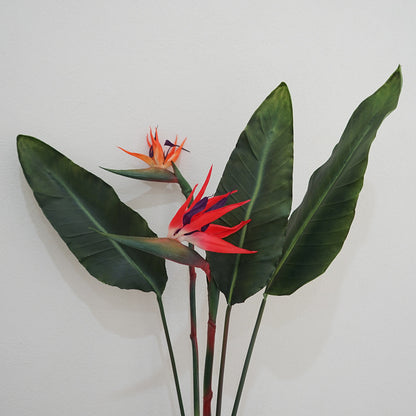 Lifelike Bird of Paradise Leaf Artificial Plant - Stylish Greenery Decoration for Living Rooms, Office Spaces, and Events - Chic Faux Banana Leaf Floral Arrangement for Stunning Home Decor