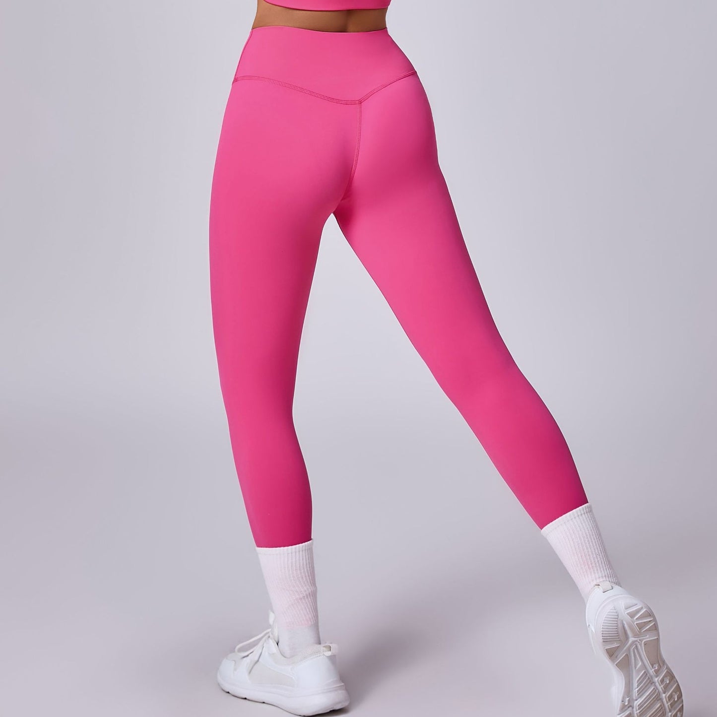 High Waisted Yoga Pants for Women Breathable Quick Dry Workout Leggings with Butt Lift Design for Running and Gym Fitness Style 13760