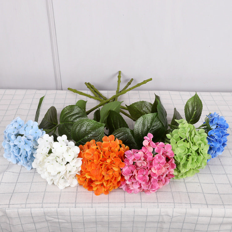 Realistic 3D Printed Hydrangea Flowers - Perfect Decor for Bridal Weddings, Durable Faux Floral Arrangements, Soft-Touch Embellishments for Lasting Beauty