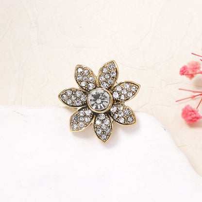 Chic Minimalist Alloy Ring with Nature-Inspired Design - Versatile Women's Jewelry for Every Occasion