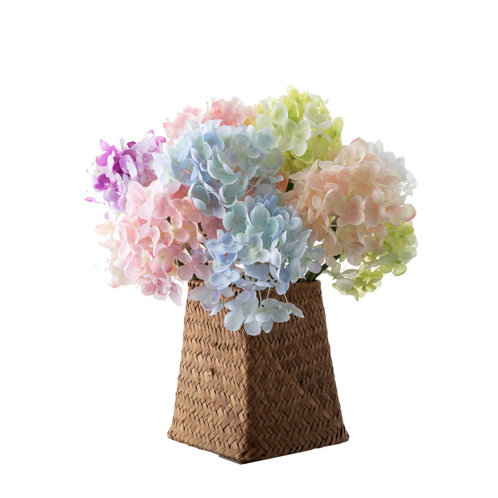 Lifelike Hydrangea Artificial Flower Plant for Stunning Wedding Bouquets - Perfect for Home Decoration, Backdrop Flower Walls, and Photography Styling MW07354