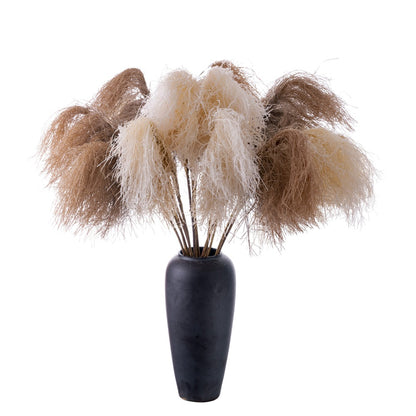 Wind Willow Reed Fiber Faux Flowers for Home Decor - Elegant Wedding and Event Decoration - MW89004