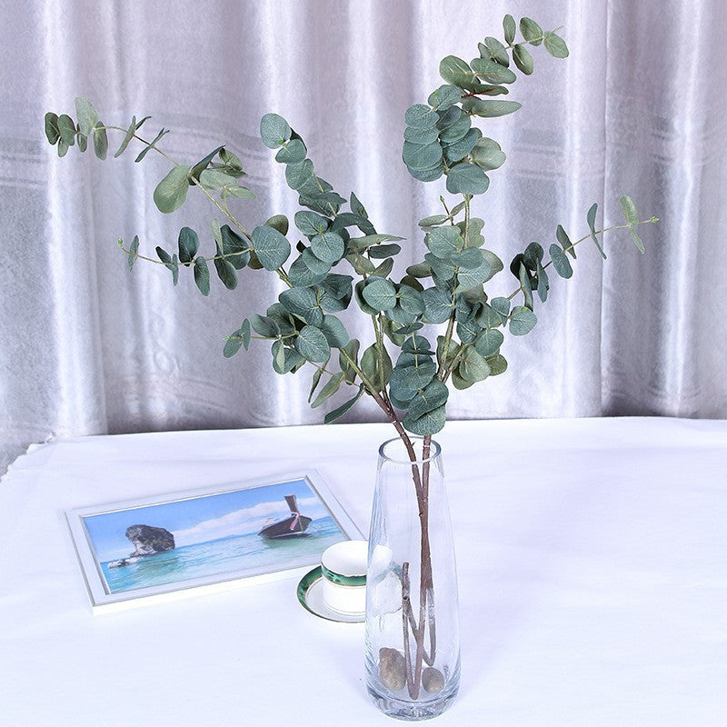 Realistic Eucalyptus Leaf Artificial Plant – Lifelike Greenery for Home Décor and Stylish Indoor Landscaping