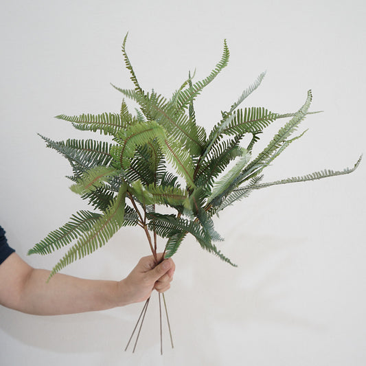 Stylish Faux Fern Plant - Vintage Nordic-Inspired Green Decor for Home Styling and Floral Arrangements - Perfect for Indoor Decoration and Cozy Living Spaces