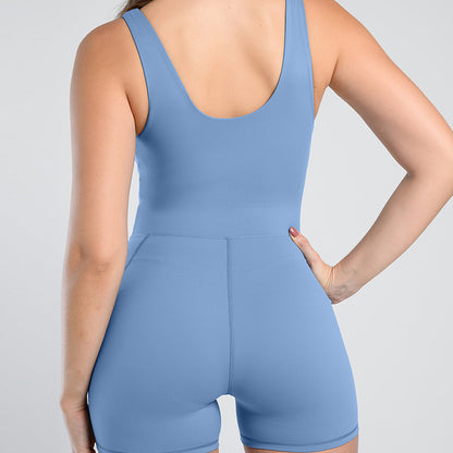 Elevate Your Workout with Our Women's High Waist Bodysuit Tennis Skirt Set Sculpting High Elastic Yoga Outfit for Comfort and Performance