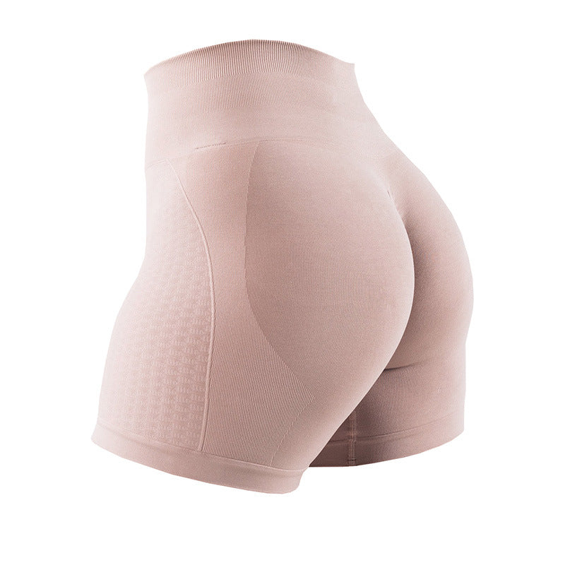 Seamless High Waisted Women s Yoga Shorts Butt Lifting Peach Butt Tights for Fitness and Activewear for Workout Running and Gym