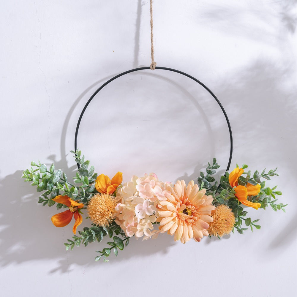 Stunning Sunflower Wall Decor: Realistic Faux Flower Arrangement for Home Decoration - Handheld Bouquet Design CF01103A