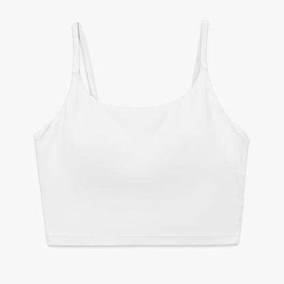 High Intensity Sports Bra for Women Double Sided Nylon Semi Fixed Cup Design High Elasticity Gym Tank Top for Comfort and Support