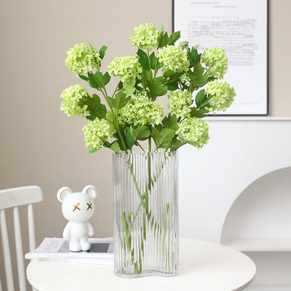 High-Quality Snowball Multi-Head Hydrangea Artificial Flowers for Wedding Decor, Home Accessories, and Photography Props - Stunning Realistic Look and Long-Lasting Beauty