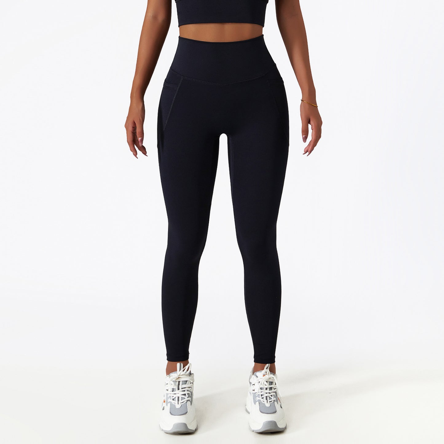 Breathable Cloud Feel High Waist Butt Lifting Yoga Pants with Pockets Tight Fitting Quick Dry Fitness and Running Leggings for Comfort and Performance