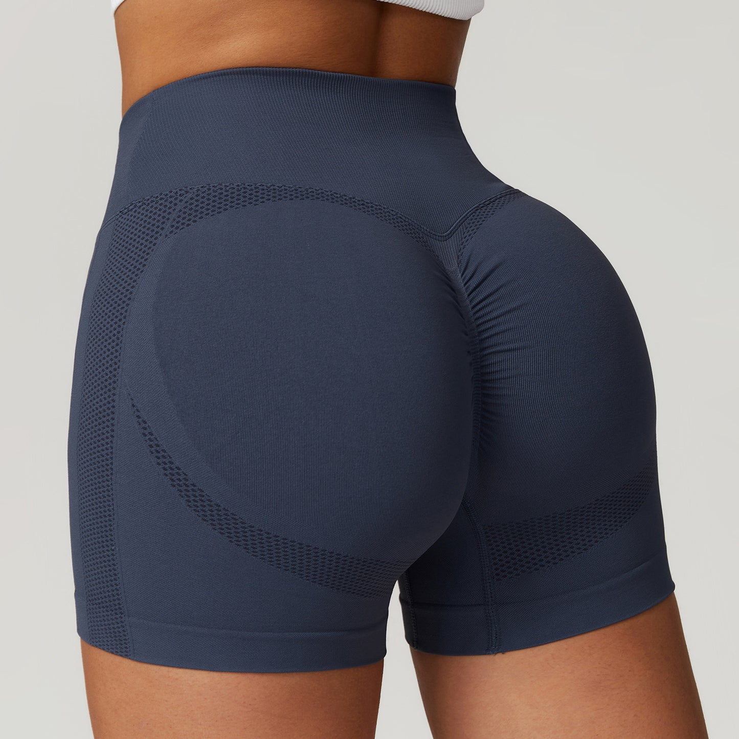 Peach Shape Seamless High Waisted Yoga Shorts for Women Comfortable Running and Fitness Wear for Active Lifestyle