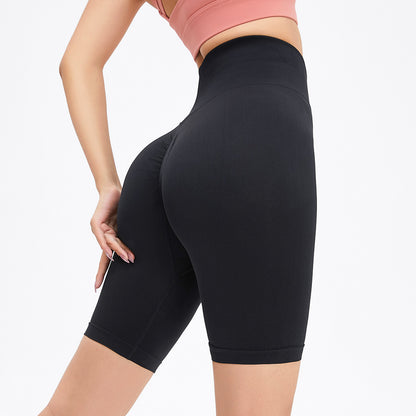 High Waisted Peach Butt Lifting Yoga Shorts for Women for Cycling Fitness and All Day Comfort