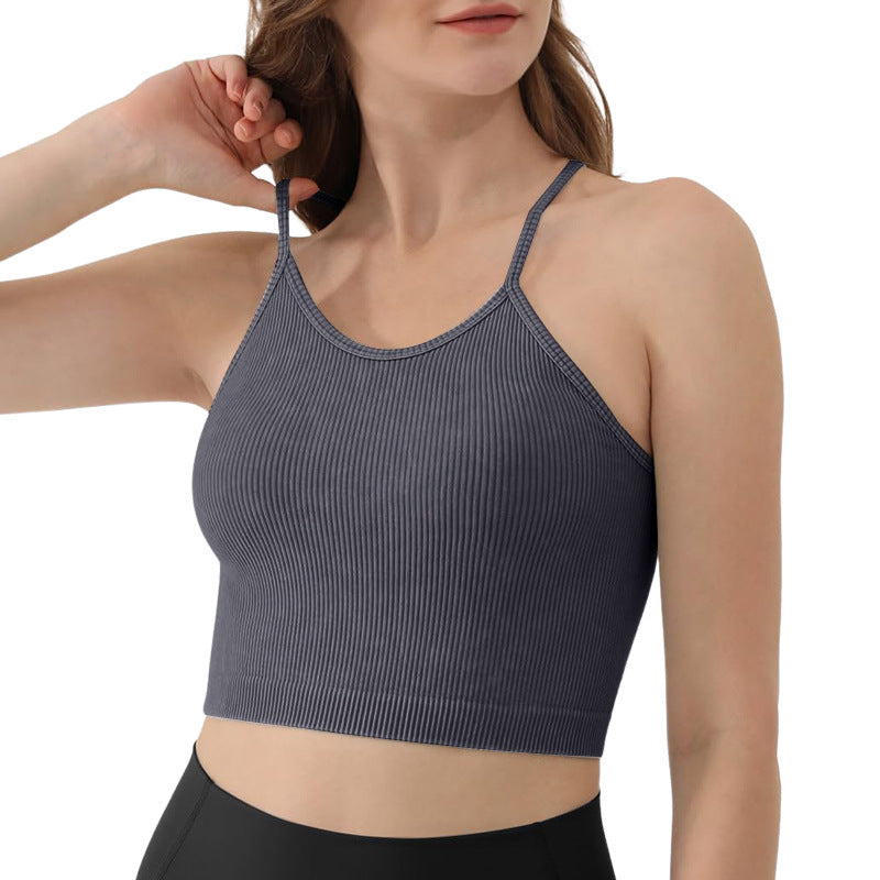 Breathable Quick Dry Yoga Tank Top High Intensity Workout Sports Bra for Maximum Comfort and Performance