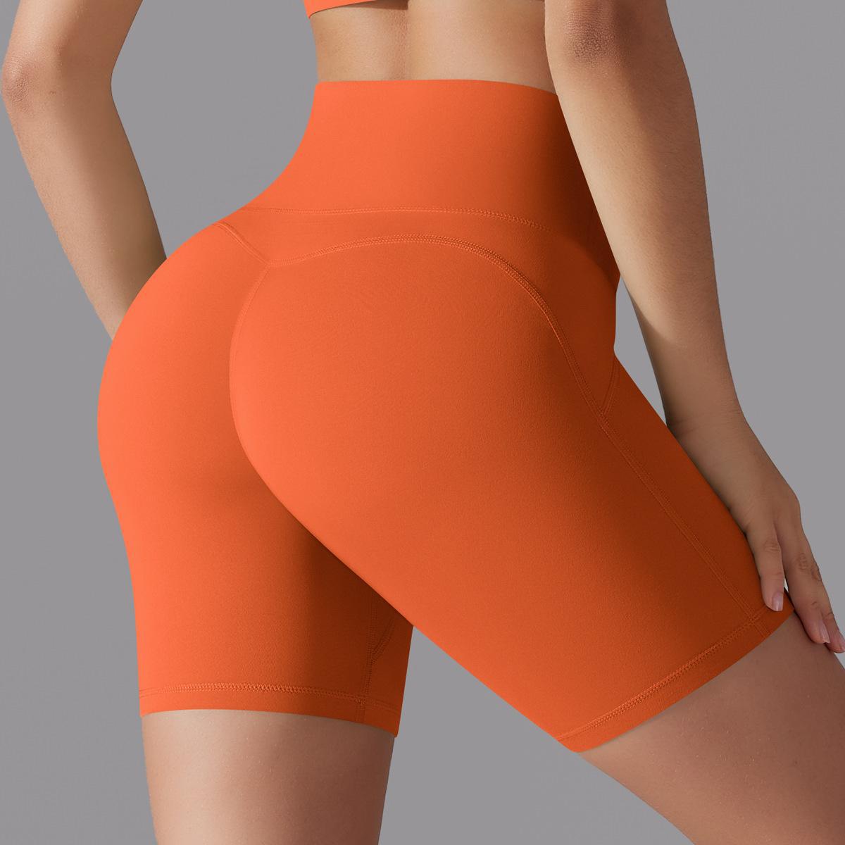 High Waisted Butt Lifting Yoga Shorts No Underwear Needed for Running Gym Workouts and Fitness Activities