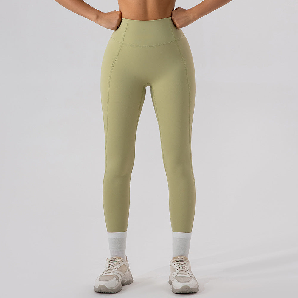 High Waisted Compression Yoga Pants for Women Tummy Control Butt Lifting Sweat Wicking Athletic Leggings for Running Pilates and Everyday Fitness