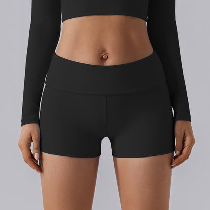 High Waisted Slimming Peach Butt Yoga Shorts for Women for Outdoor Running and Fitness Activities