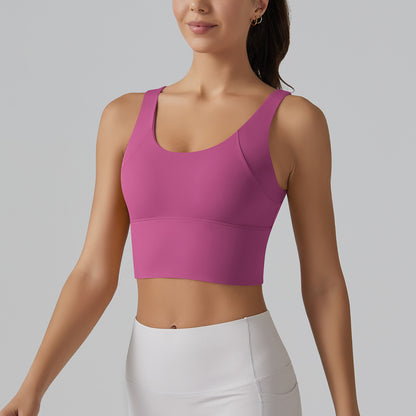 Yoga Tank Tops with Built In Cups for Pilates and Fitness Comfortable Summer Athletic Bras for Enhanced Support and a Beautiful Back