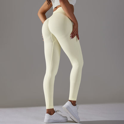 Seamless High Waisted Butt Lifting Yoga Pants for Women Ultra Stretch Fitness Leggings with Tummy Control for Comfort and Performance