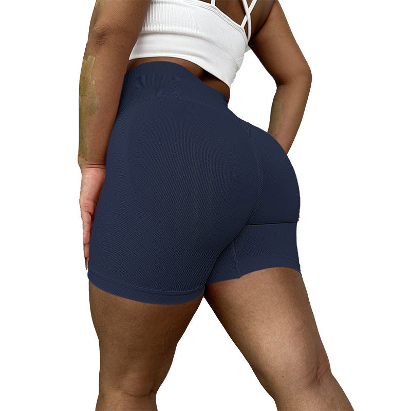 High Waisted Peach Butt Lifting Yoga Shorts for Women Breathable Stretchy Workout Gear for Fitness and Yoga