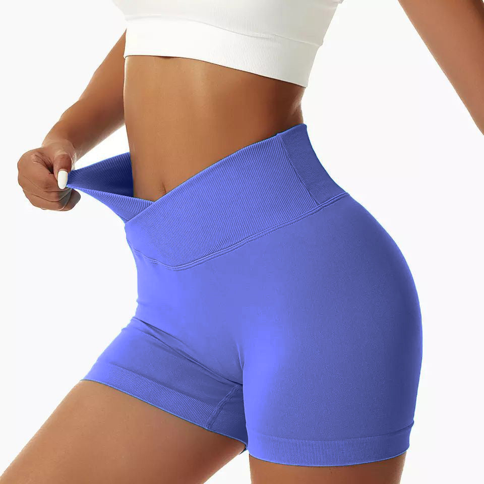 High Waisted Peach Butt Yoga Shorts for Women Outdoor Quick Dry Sports Shorts with Enhanced Lift and Comfort