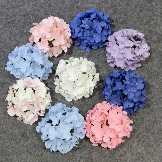 Realistic Hydrangea Artificial Flower Bouquet - Perfect Home Décor for Living Rooms, Wedding Decorations, and Photography Props